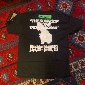 VIRGIL ABLOH FIGURES OF SPEECH T SHIRT LARGE NWT